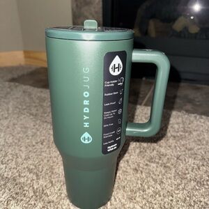 HydroJug Forest Green Travel Mug